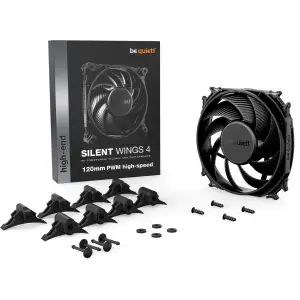 Вентилятор be quiet! Silent Wings 4 120mm PWM High-Speed Black (BL094) UA