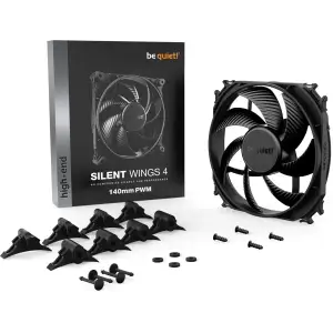 Вентилятор be quiet! Silent Wings 4 140mm PWM Black (BL096) UA