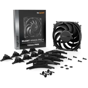 Вентилятор be quiet! Silent Wings Pro 4 120mm PWM Black (BL098) UA