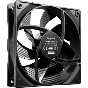 Вентилятор be quiet! Pure Wings 3 120mm PWM Black (BL105) UA