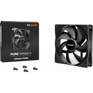 Вентилятор be quiet! Pure Wings 3 120mm PWM Black (BL105) UA