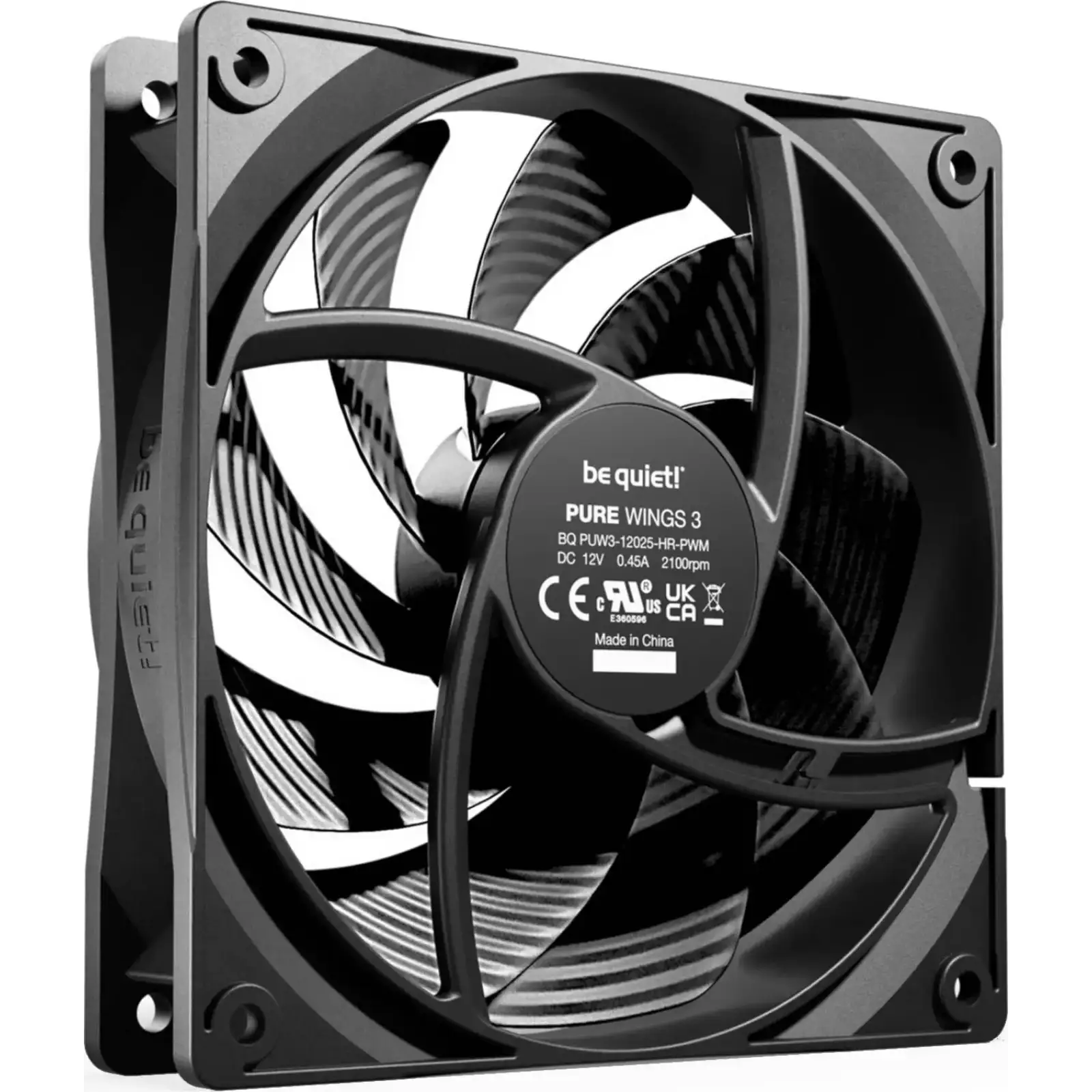 Вентилятор be quiet! Pure Wings 3 120mm PWM High-Speed Black (BL106) UA