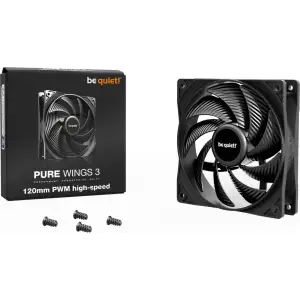 Вентилятор be quiet! Pure Wings 3 120mm PWM High-Speed Black (BL106) UA