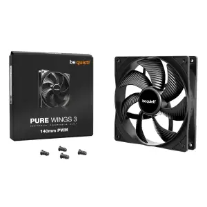 Вентилятор be quiet! Pure Wings 3 140mm PWM Black (BL108) UA