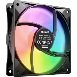 Вентилятор be quiet! Light Wings LX 120mm PWM High-Speed Black (BL123) UA