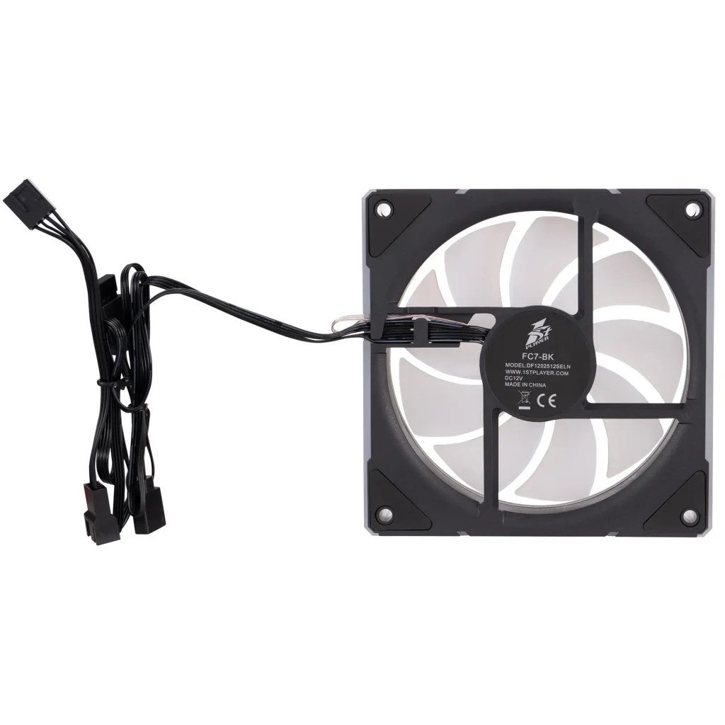Вентилятор 1stPlayer FC7 Black (FC7-BK-1IN1) UA