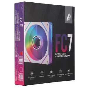 Вентилятор 1stPlayer FC7 White (FC7-WH-1IN1) UA