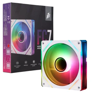 Вентилятор 1stPlayer FC7 White (FC7-WH-1IN1) UA