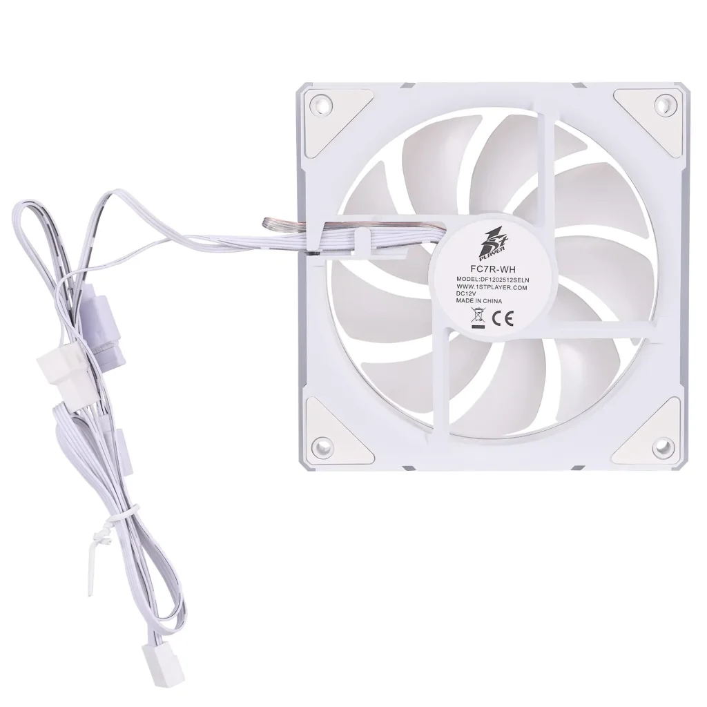 Вентилятор 1stPlayer FC7 White (FC7-WH-1IN1) UA