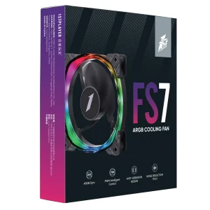 Вентилятор 1stPlayer FS7 Black (FS7-BK-1IN1) UA
