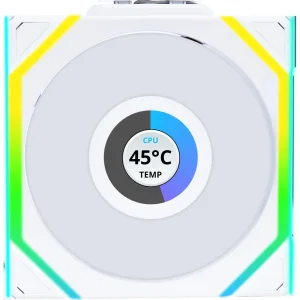 Вентилятор Lian Li Uni Fan SL Wireless LCD Reverse 120-1 White (G99.12RSLLCD1W1W.00) UA