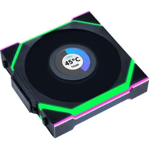 Вентилятор Lian Li Uni Fan SL Wireless LCD 120-3 Reverse Black (G99.12RSLLCD1W3B.00) UA