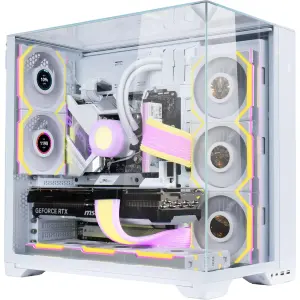 Вентилятор Lian Li Uni Fan SL Wireless LCD 120 Reverse Blade White 3-pack (G99.12RSLLCD1W3W.00) UA