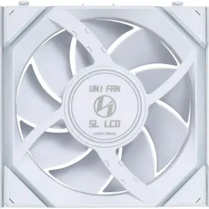 Вентилятор Lian Li Uni Fan SL Wireless LCD 120 Reverse Blade White 3-pack (G99.12RSLLCD1W3W.00) UA