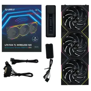 Вентилятор Lian Li Uni Fan TL Wireless Reverse 120-3 Black (G99.12RTL1W3B.00) UA