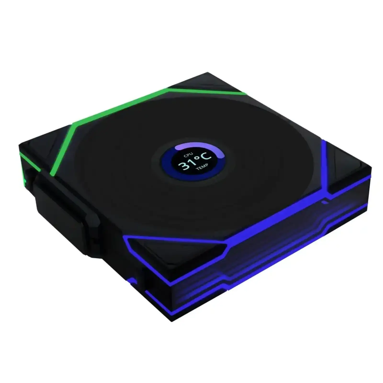 Вентилятор Lian Li Uni Fan TL Wireless LCD 120-1 Reverse Black (G99.12RTLLCD1W1B.00) UA