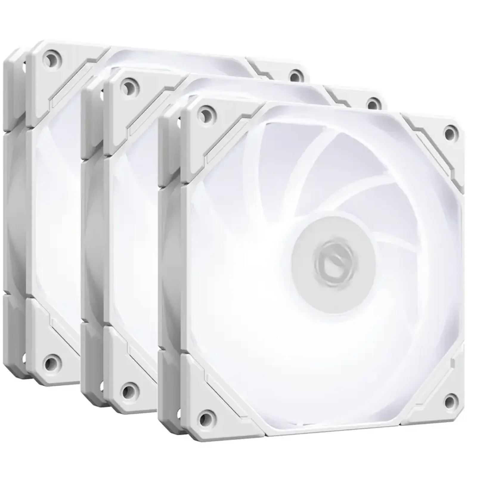 Вентилятор ID-Cooling TF-12025-Pro SW Trio White UA