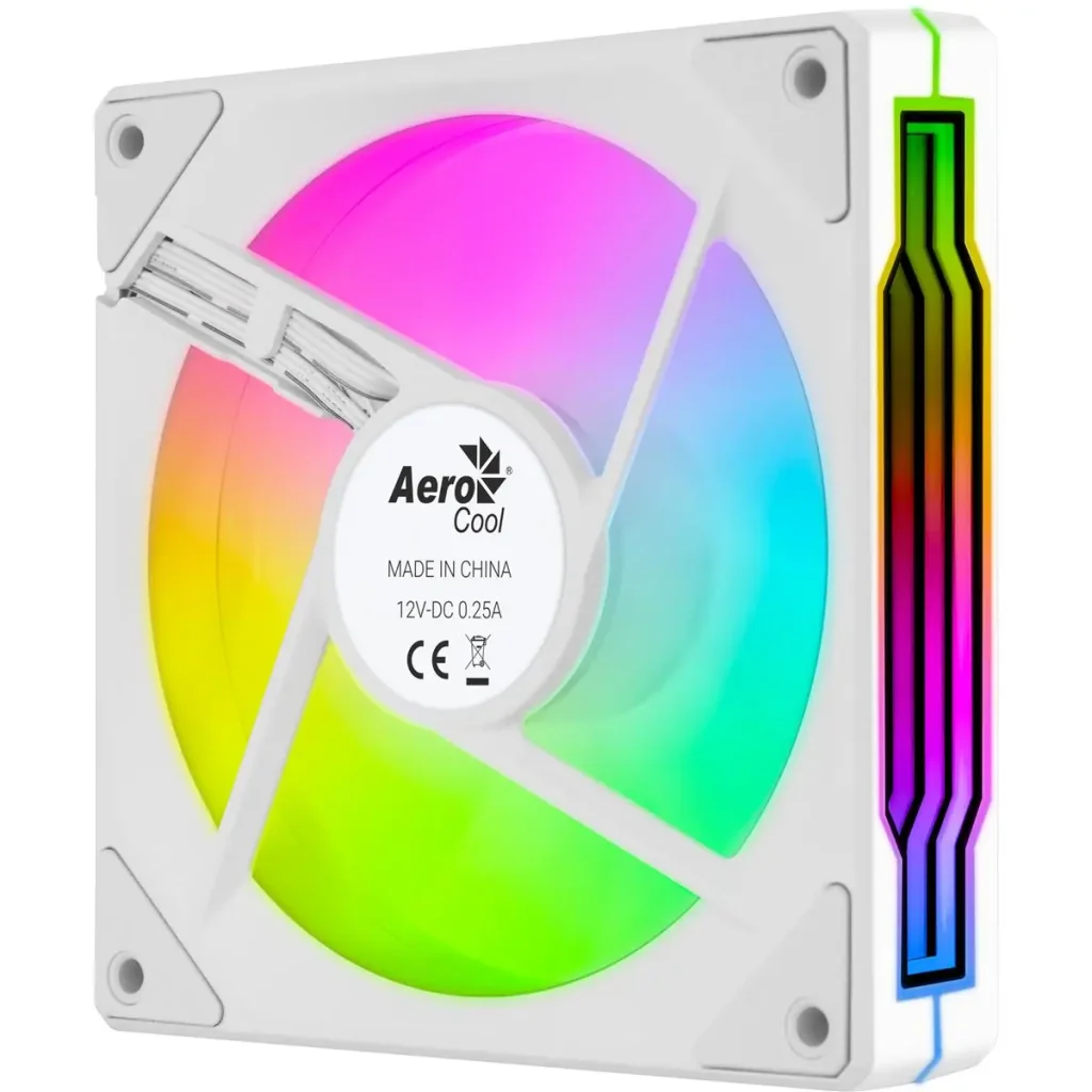 Вентилятор AeroCool Phantom M-3 12 PWM ARGB White (ACF3-MR11217.21) UA