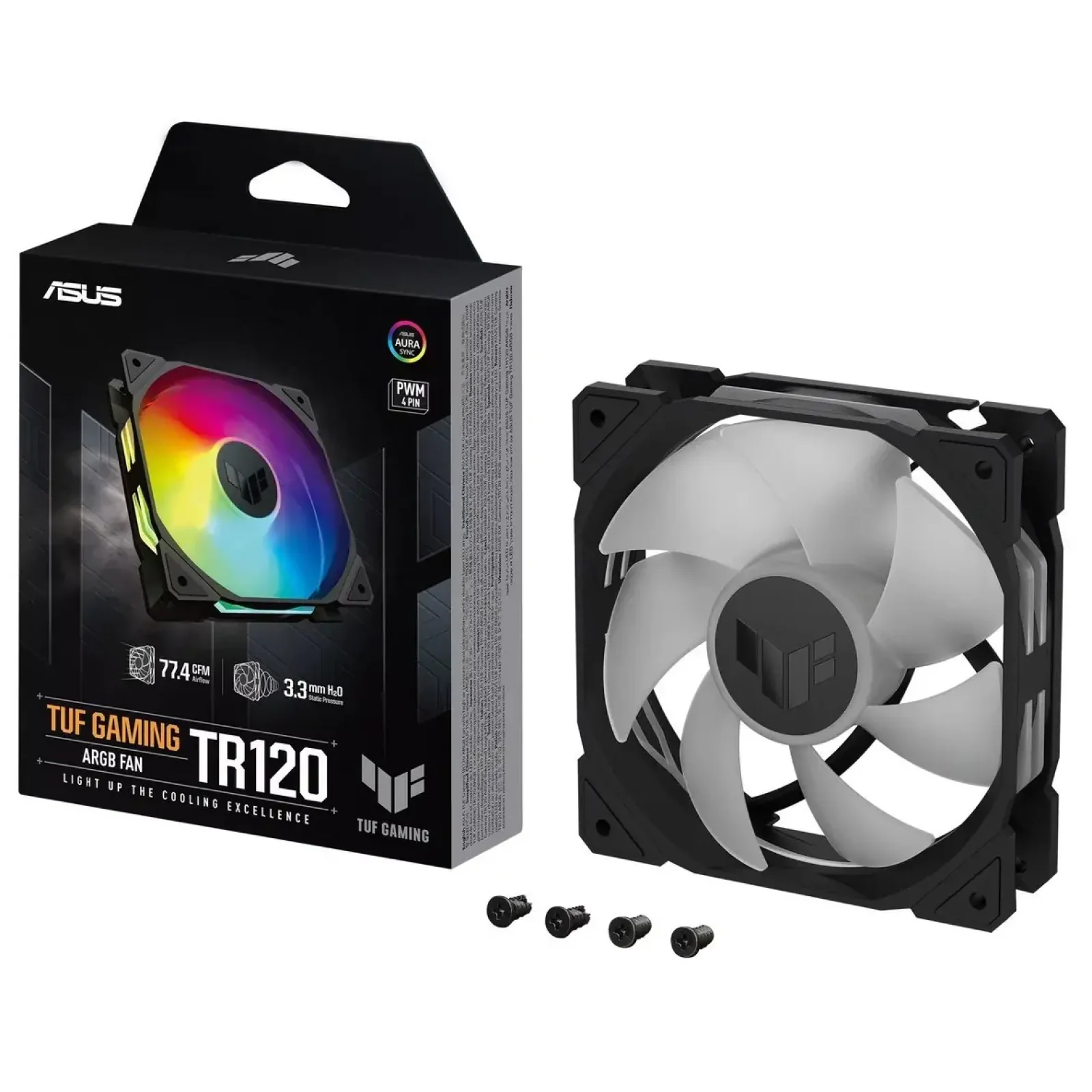 Вентилятор Asus TUF Gaming TR120 ARGB Black (90DA0090-B09000) UA