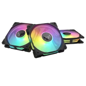 Вентилятор Asus TUF Gaming TR120 ARGB Triple Pack Black (90DA0090-B09020) UA