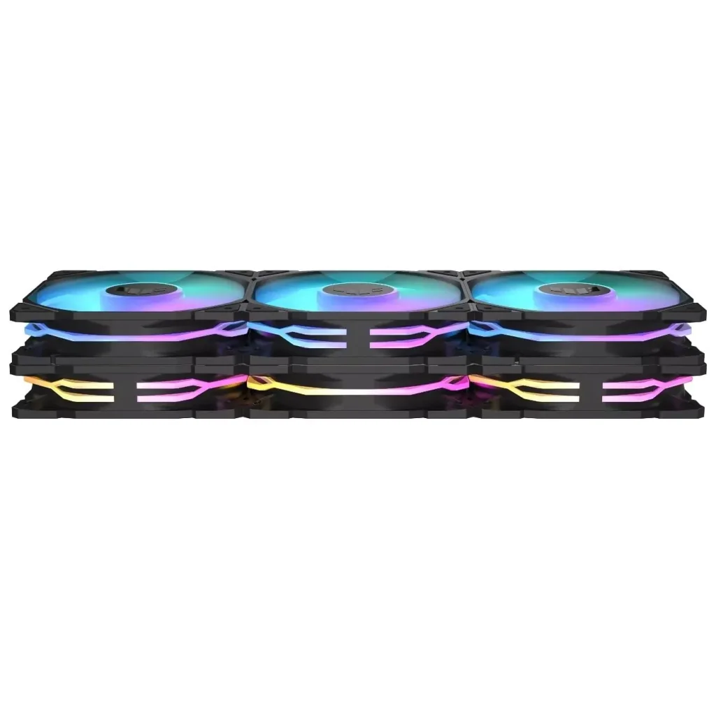 Вентилятор Asus TUF Gaming TR120 ARGB Triple Pack Black (90DA0090-B09020) UA