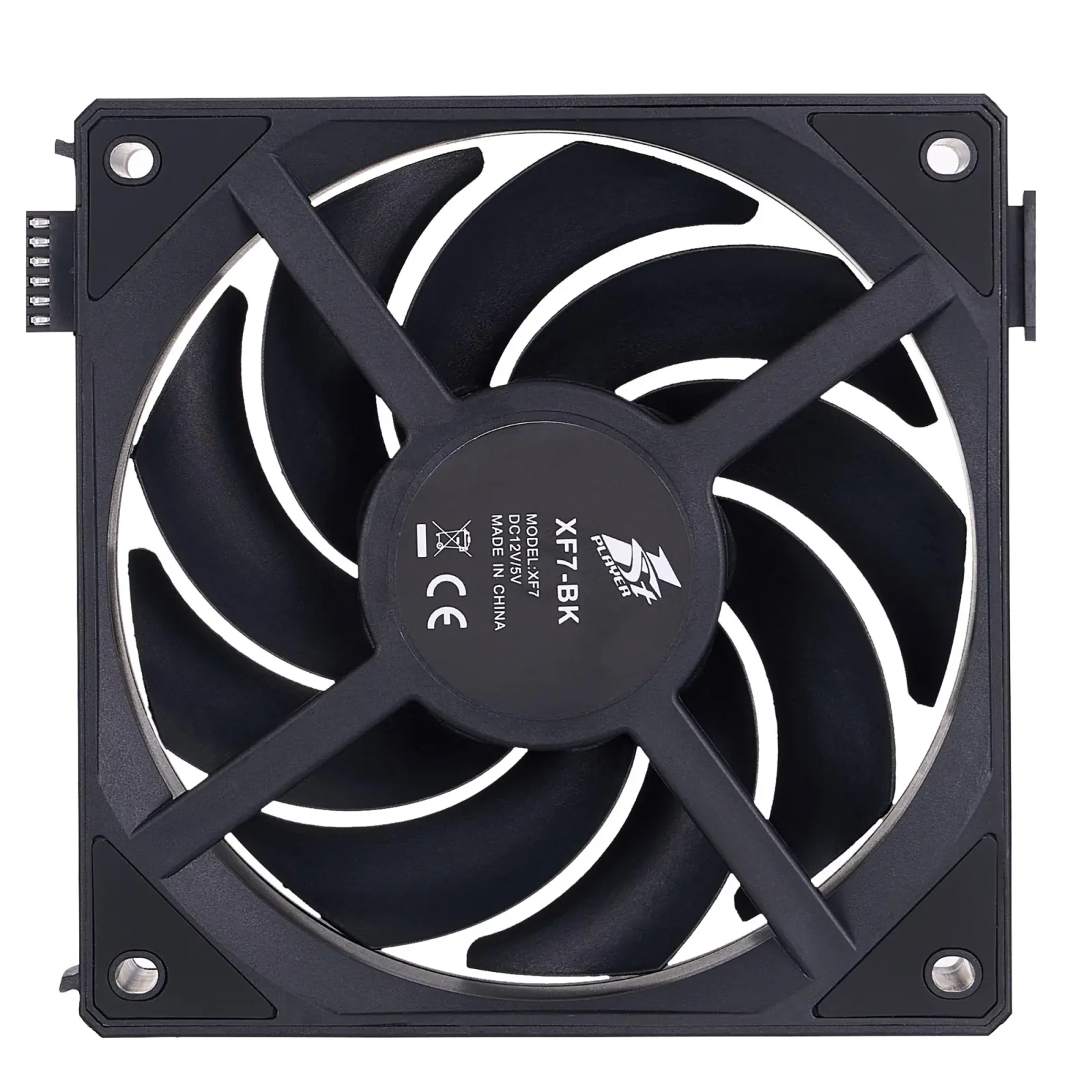 Вентилятор 1stPlayer XF7 Black (XF7-BK-1IN1) UA