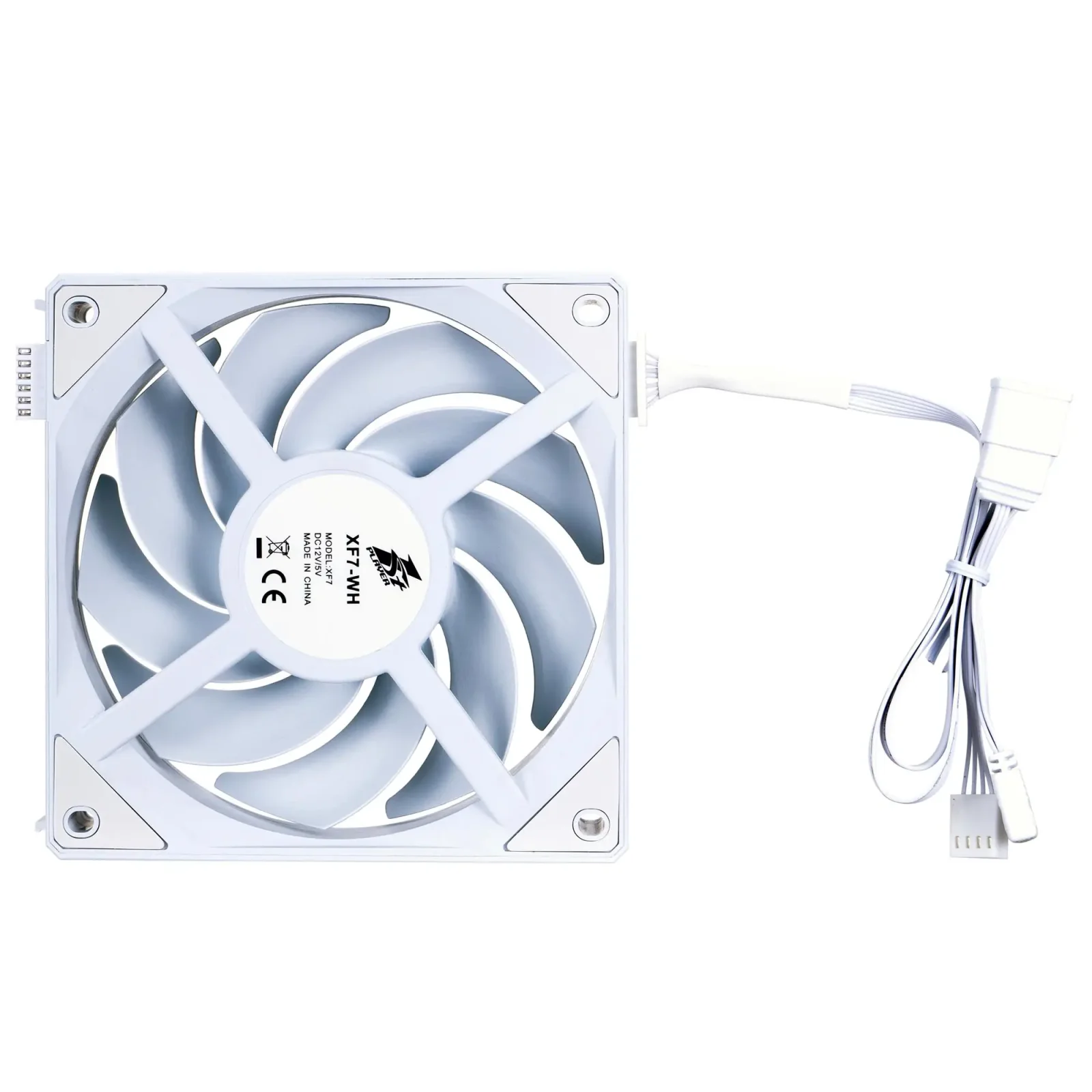 Вентилятор 1stPlayer XF7 White (XF7-WH-1IN1) UA