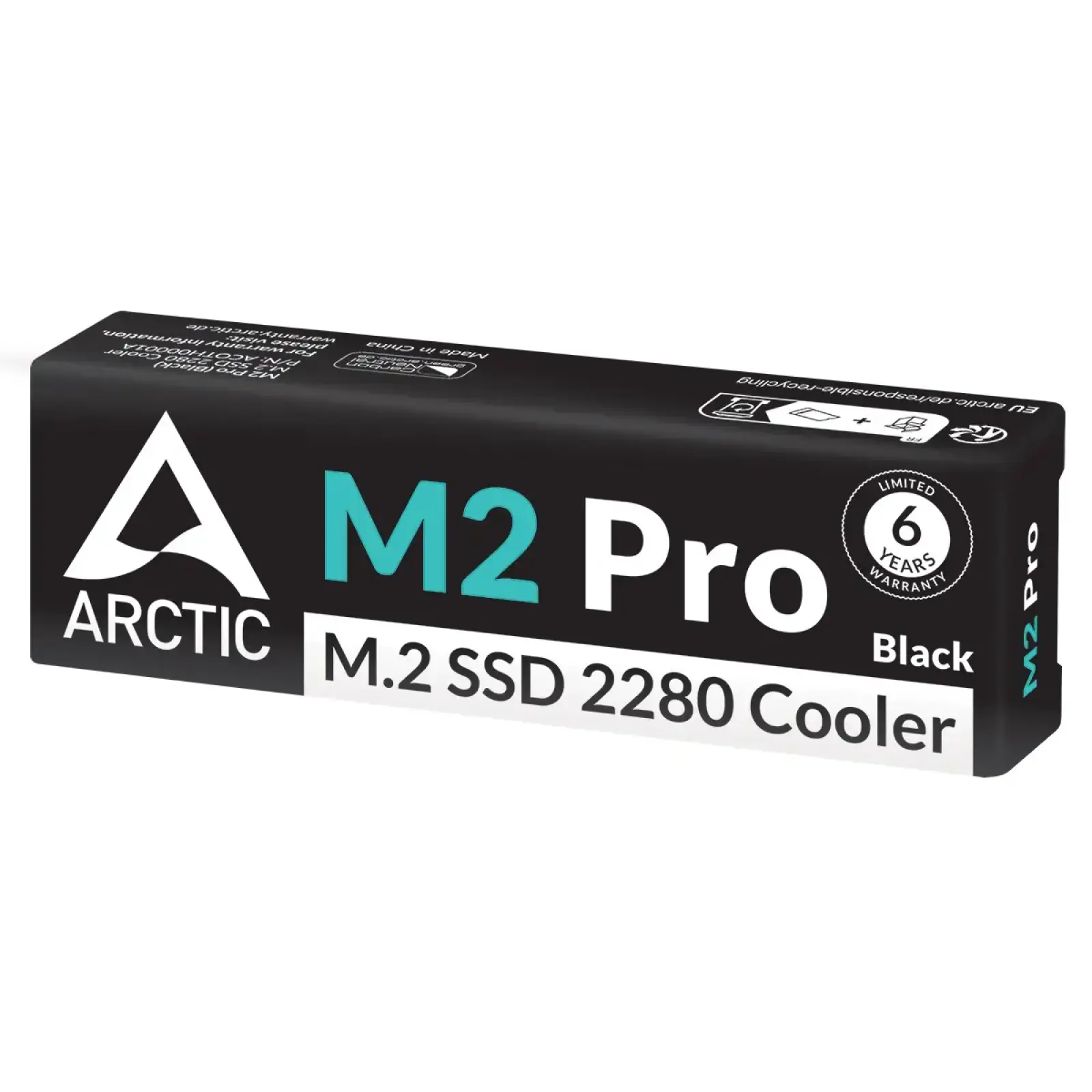 Радіатор охолодження для SSD Arctic M2 Pro Black (ACOTH00001A) UA