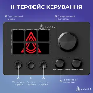 Контроллер для стриминга Ajazz AKP03E USB Black UA