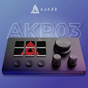 Контроллер для стриминга Ajazz AKP03E USB Black UA