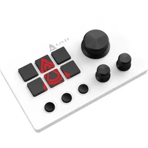 Контролер для стримінгу Ajazz AKP03E USB White UA