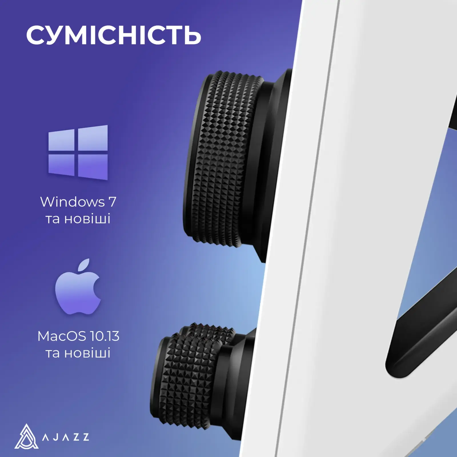 Контролер для стримінгу Ajazz AKP03E USB White UA