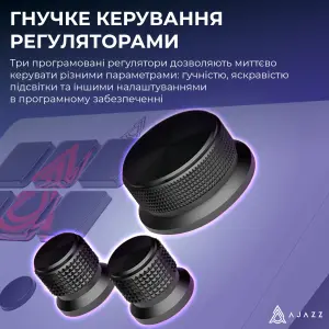 Контролер для стримінгу Ajazz AKP03E USB White UA