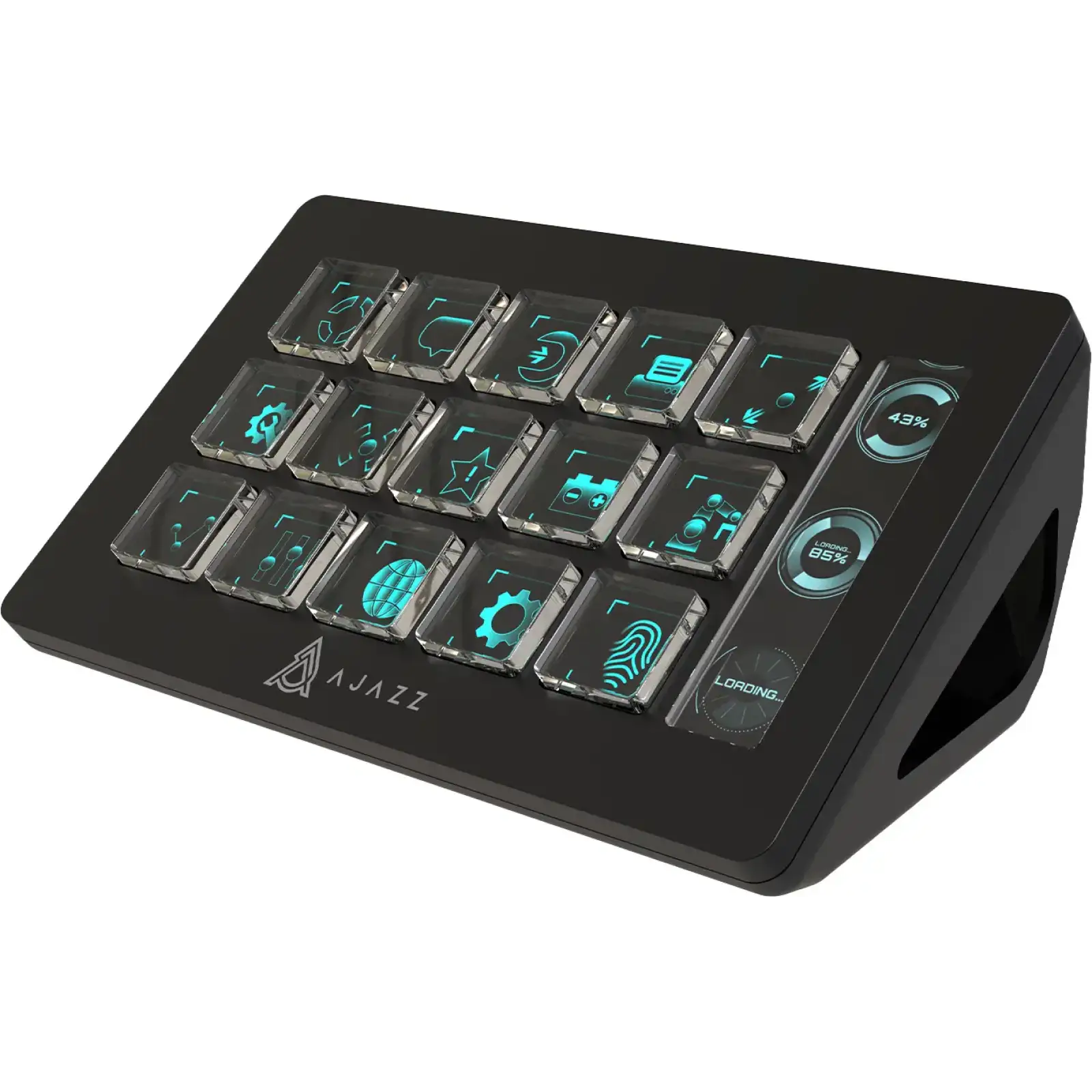 Контроллер для стриминга Ajazz AKP153E USB Black (AKP153E-B) UA