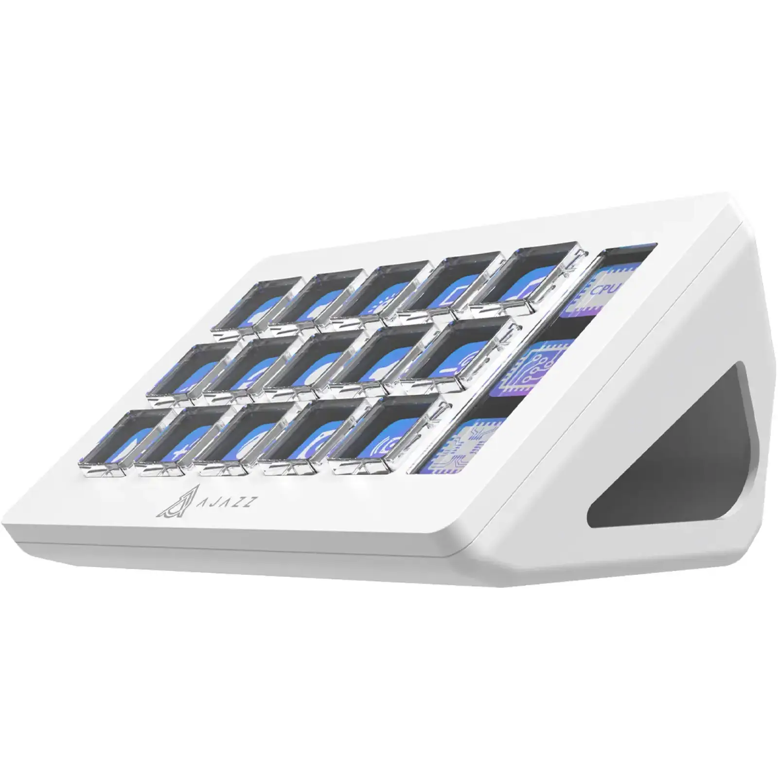 Контроллер для стриминга Ajazz AKP153E USB White (AKP153E-W) UA