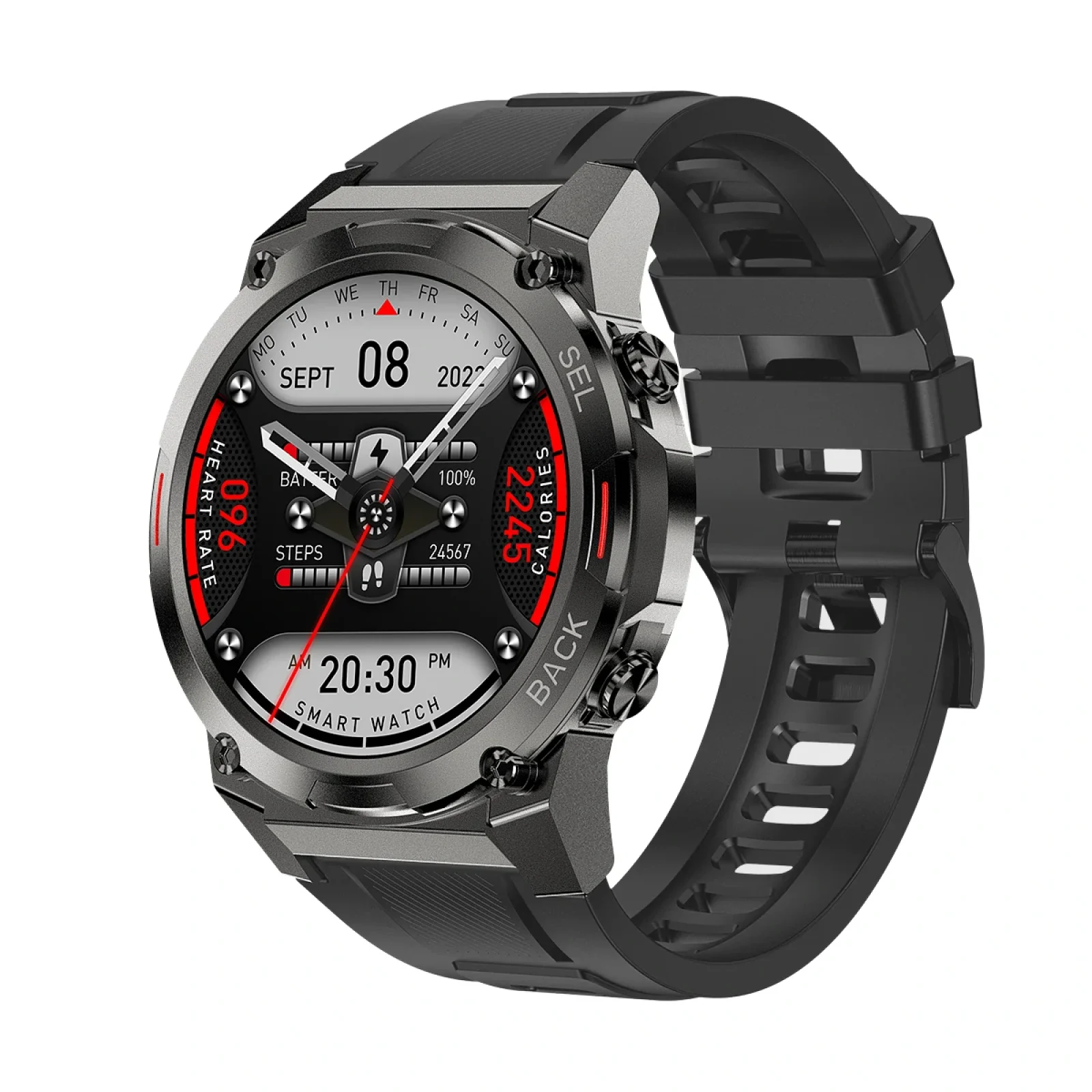 Смарт-годинник Oukitel BT50 Black UA