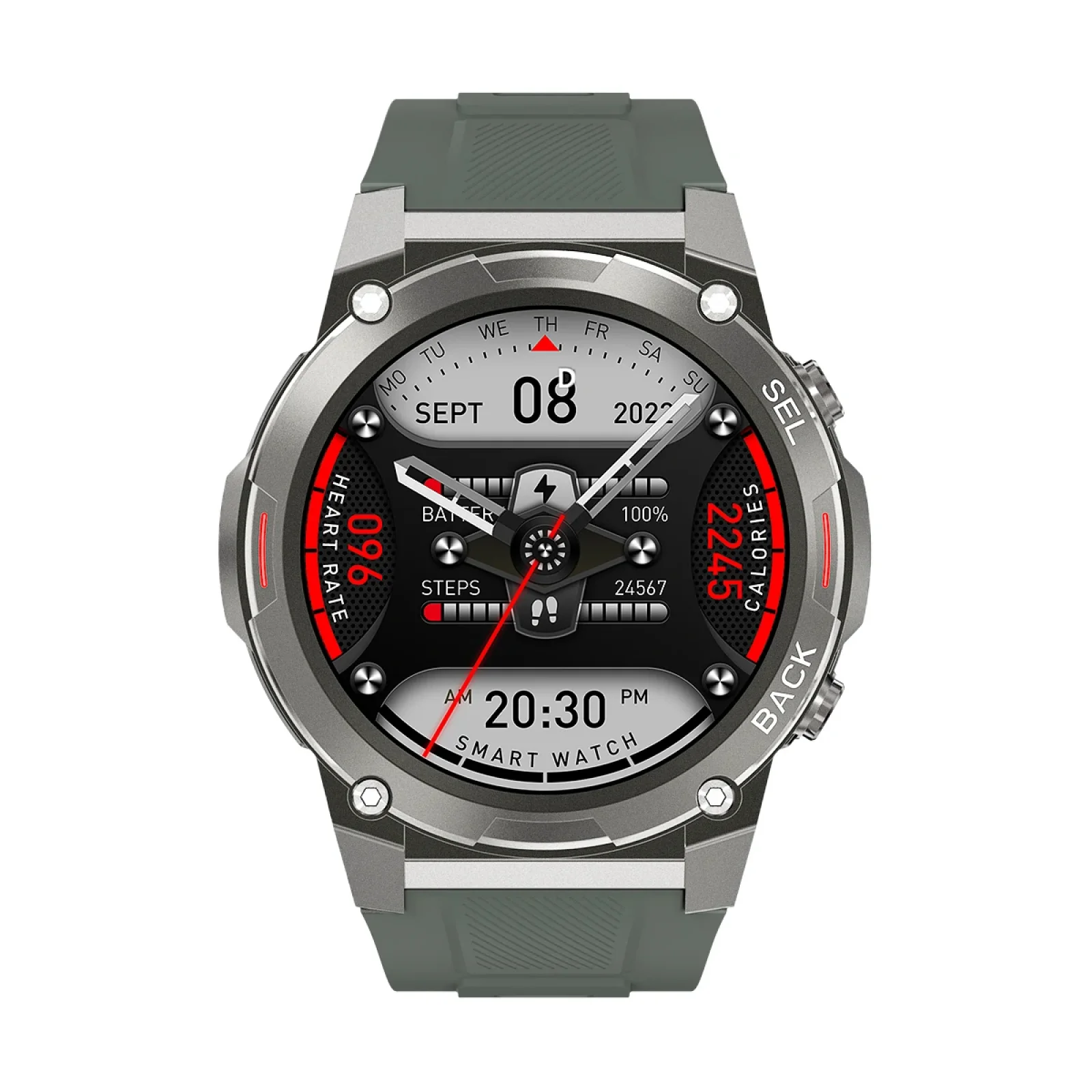 Смарт-годинник Oukitel BT50 Black UA