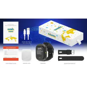 Детские смарт-часы Garmix PointPRO-100 WiFi Black UA