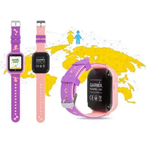 Дитячий смарт-годинник Garmix PointPRO-200 4G/GPS/WiFi Pink UA