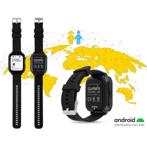 Детские смарт-часы Garmix PointPRO-300 4G/GPS/WiFi Black UA