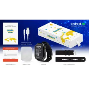Детские смарт-часы Garmix PointPRO-300 4G/GPS/WiFi Black UA