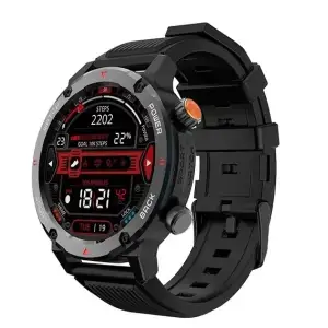 Смарт-часы iMiLab iMiki D2 Black Silicone Strap UA