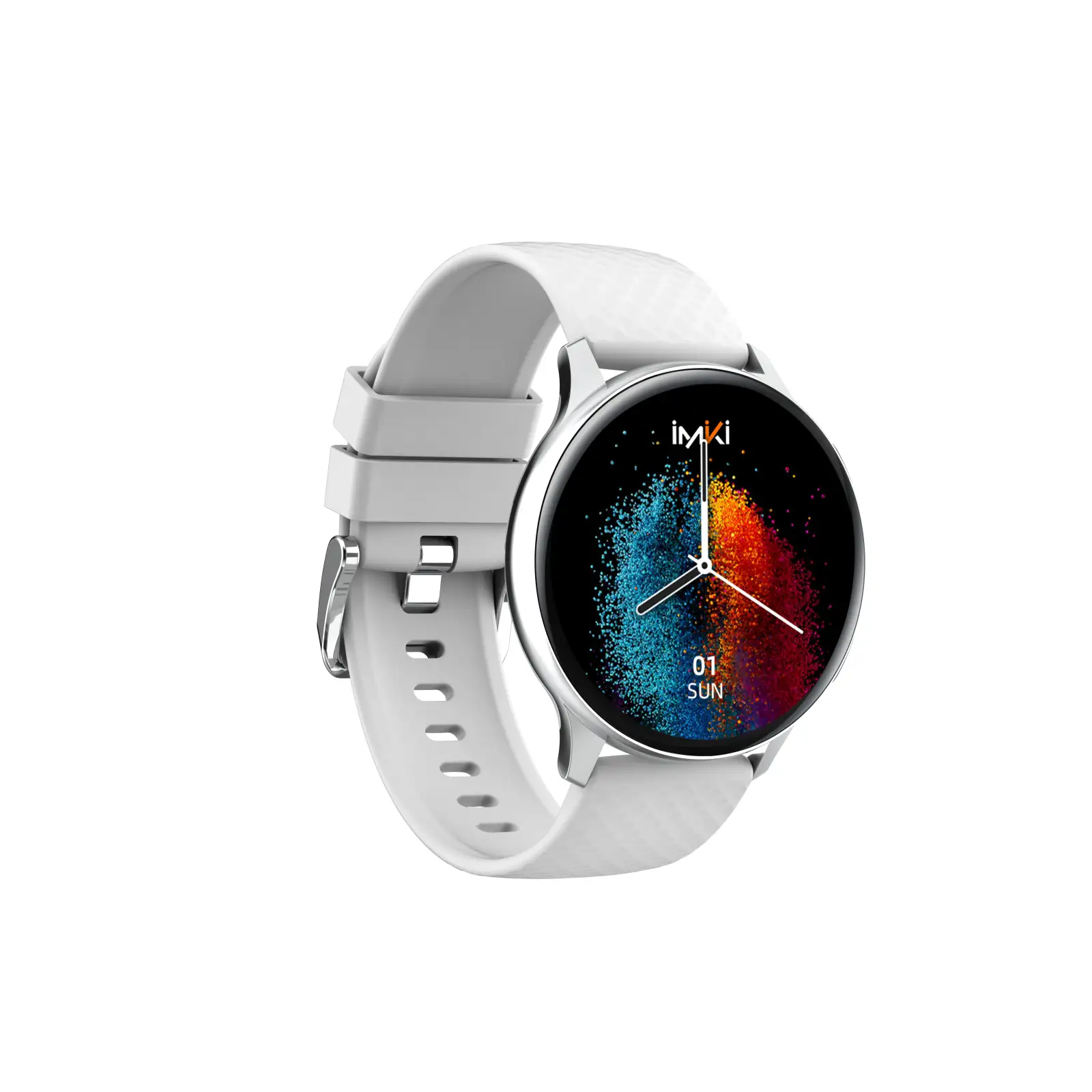 Смарт-часы iMiLab imiki KW66 Pro Silver Silicone Strap UA
