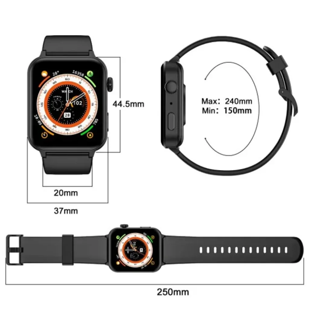 Cмарт-часы Blackview R30 Pro Black (6931548317418) UA