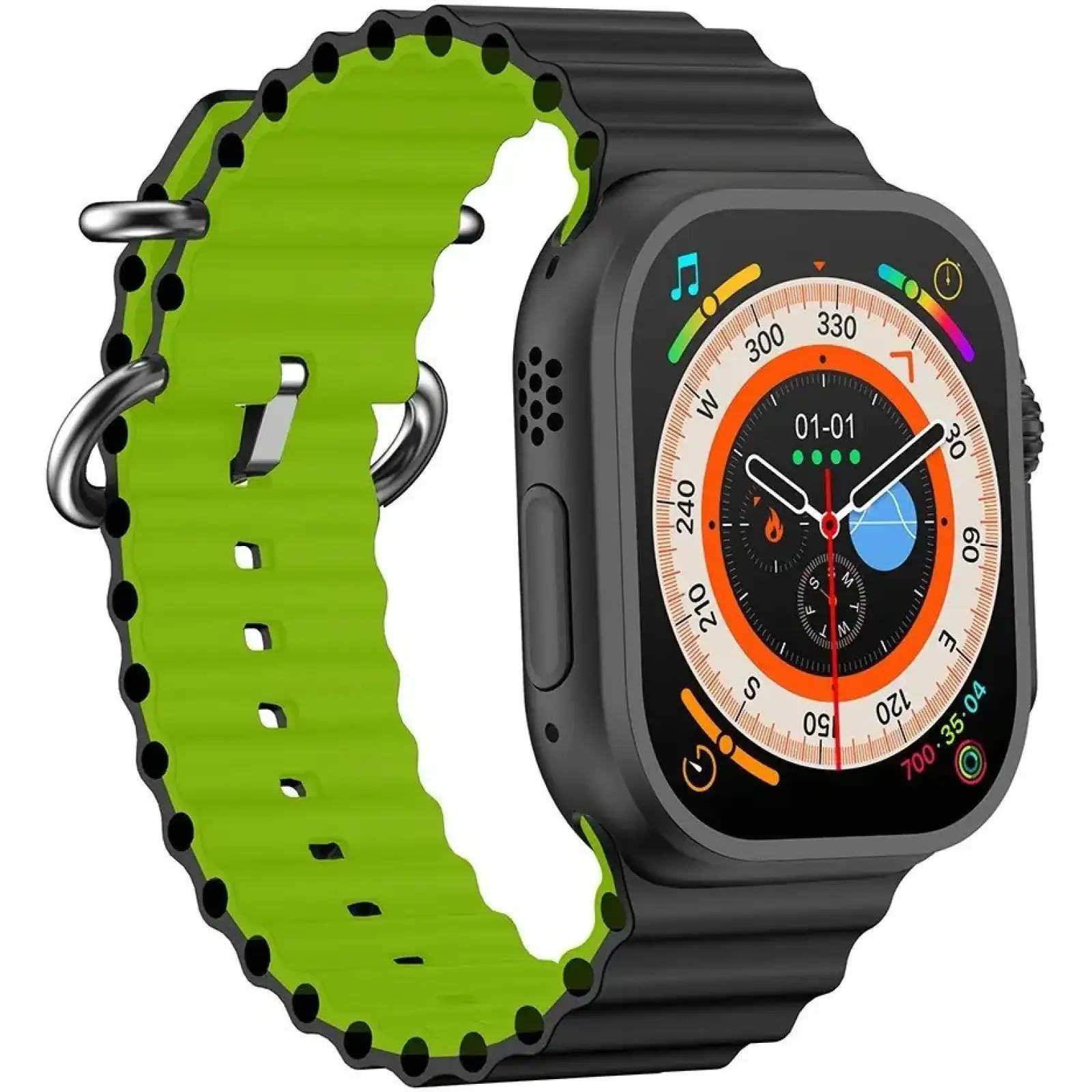 Смарт-годинник Media-Tech Fusion MT872 Black-Green UA