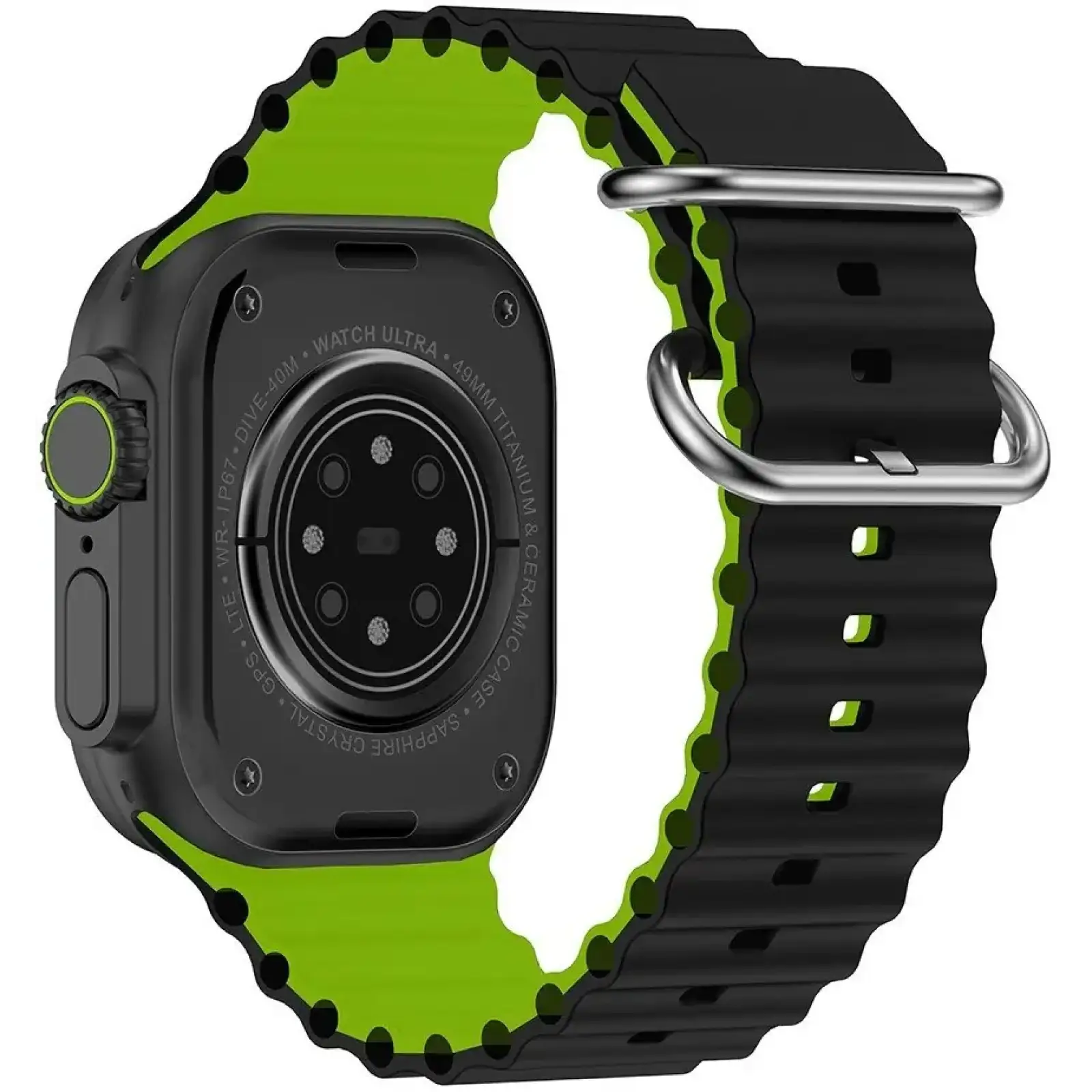 Смарт-годинник Media-Tech Fusion MT872 Black-Green UA