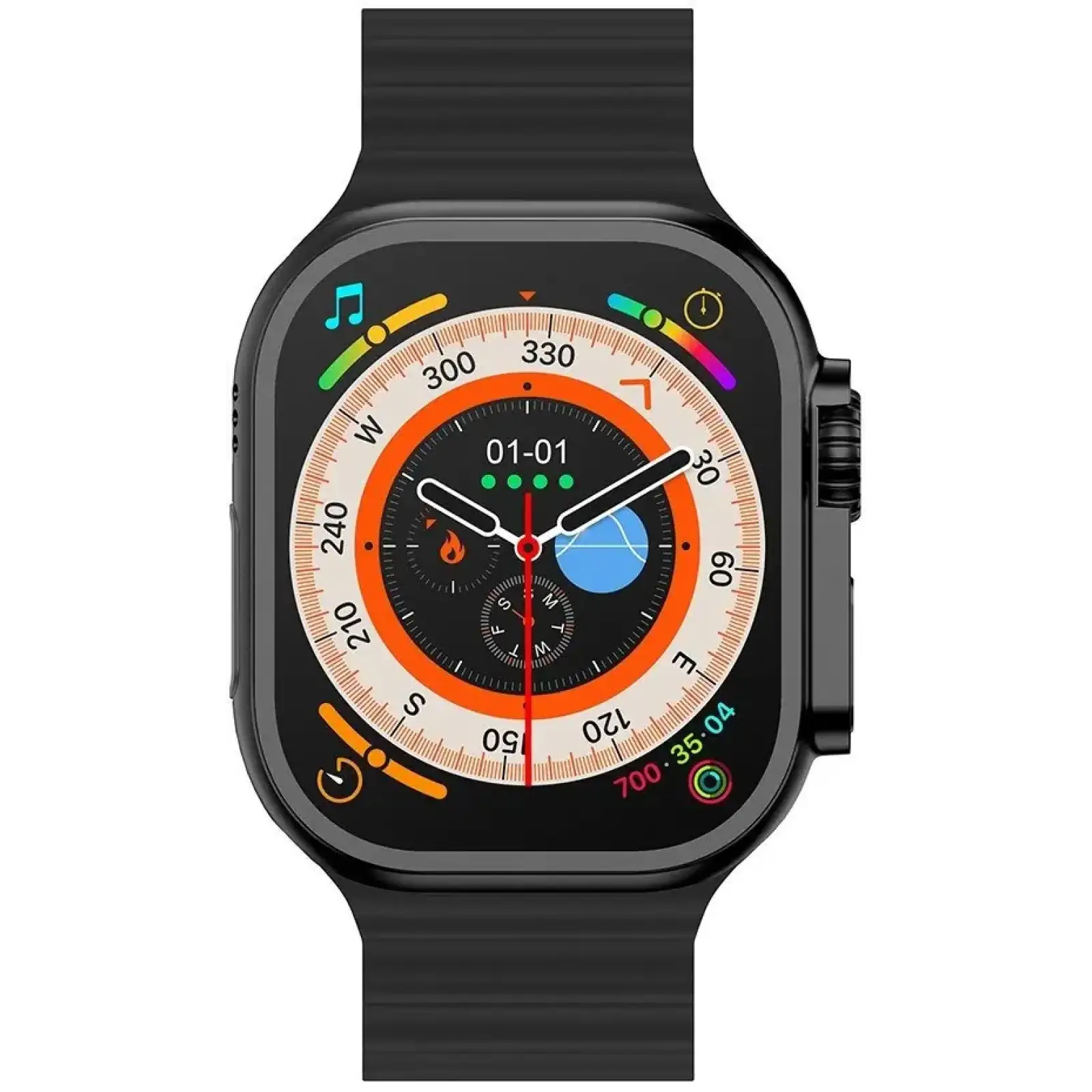 Смарт-годинник Media-Tech Fusion MT872 Black-Green UA