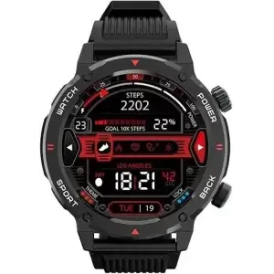Смарт-часы iMiLab iMiki D2 Black Silicone Strap UA