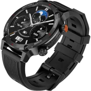 Смарт-часы iMiLab iMiki D2 Black Silicone Strap UA