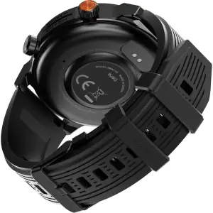 Смарт-часы iMiLab iMiki D2 Black Silicone Strap UA